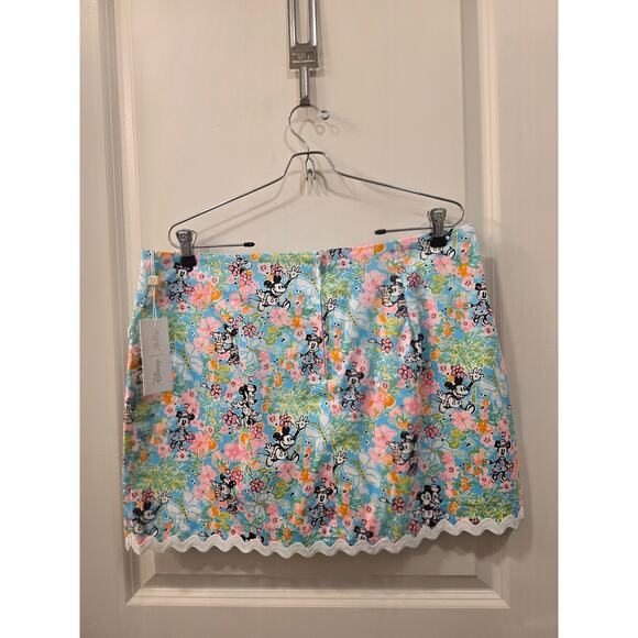 Lilly Pulitzer Lilly for Disney Floral Mini Skort - Picture 1 of 6